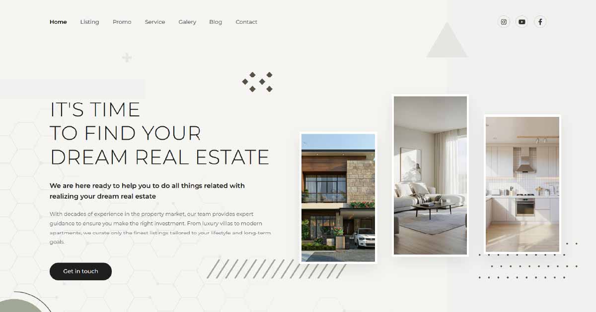 Real Estate Dummy Website